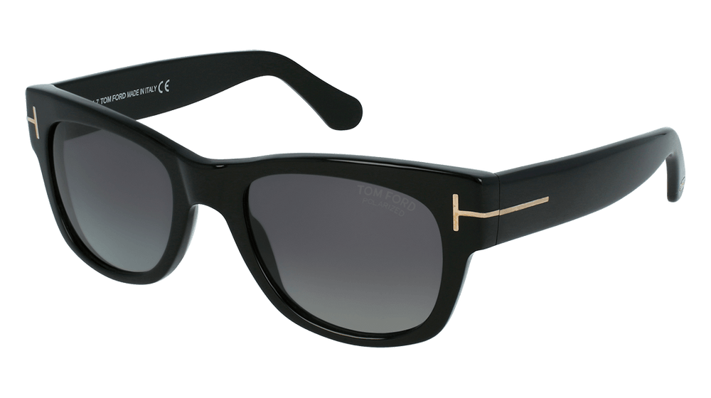 Tom Ford Cary FT0058 01D BLACK/Gray Gradient (Polarized)