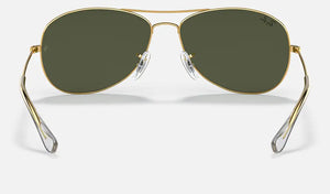 Ray-Ban COCKPIT RB3362 001-59mm Gold/Gray-Green 59mm