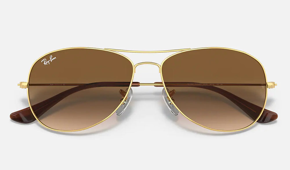 Ray-Ban COCKPIT RB3362 001-51 56m Gold/Brown Gradient