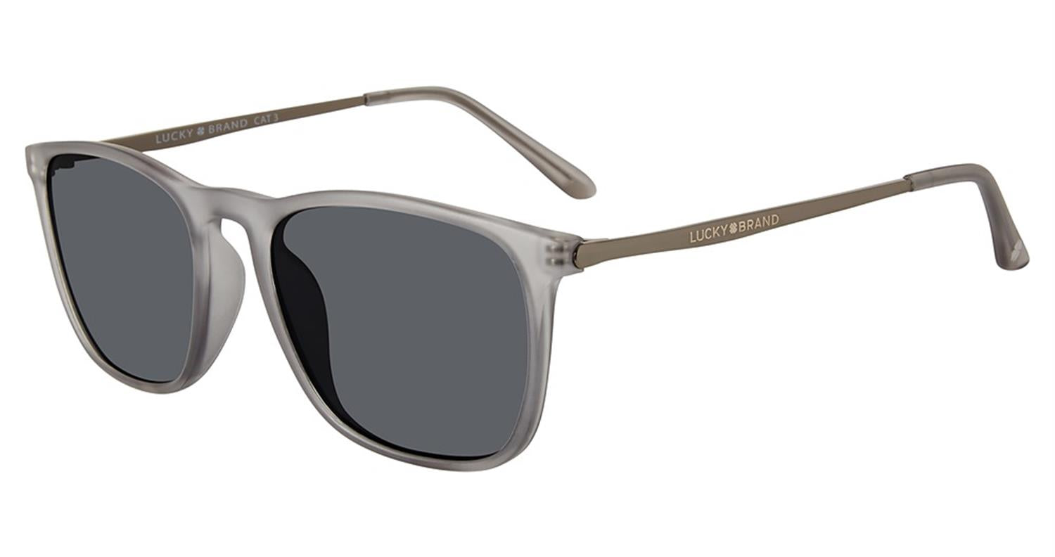 Lucky Brand D402 Polarized BI-FOCAL Sunglasses in Green Marble Grey Silver  51 mm - Polarized World