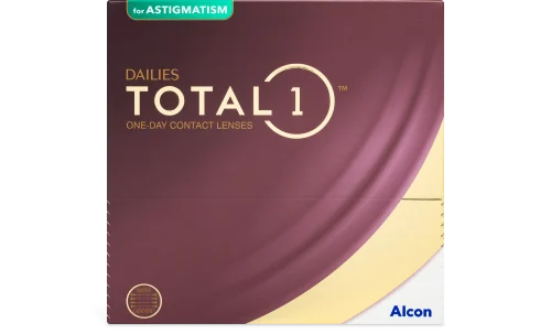 DAILIES TOTAL1® for ASTIGMATISM (90 Pack) - $40 Mail in Rebate when you buy a 12 month supply