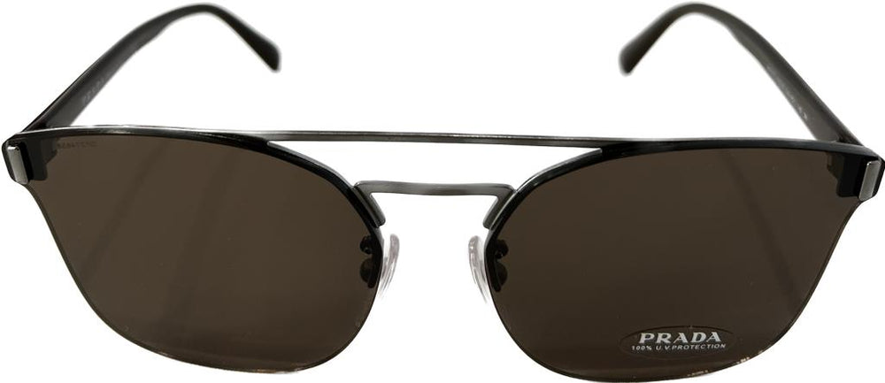 Prada  PR67TS 5AV8C1 Gunmetal/Brown