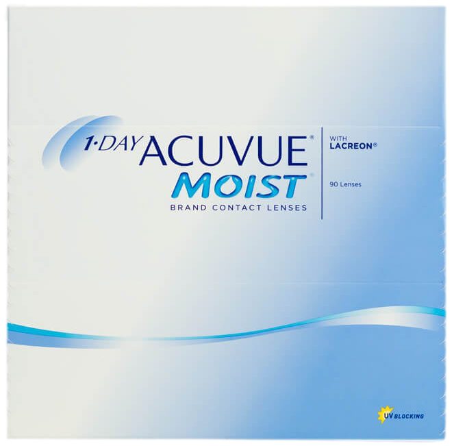 1-DAY ACUVUE MOIST (90 PACK)